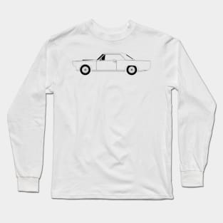 GTO Convertible Black Outline Long Sleeve T-Shirt